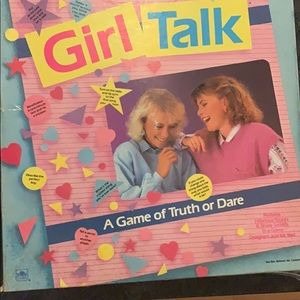 Vintage Girl Talk Game